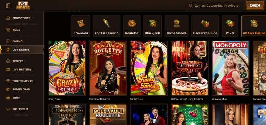 FatPirate Casino-Bewertung