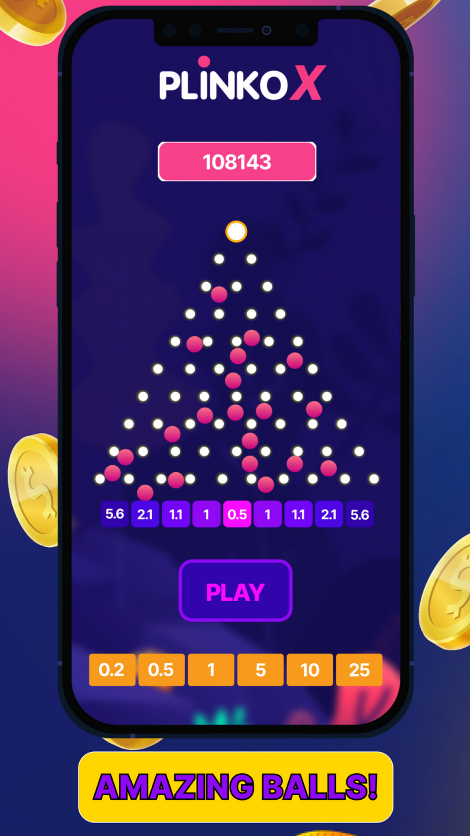 Plinko Gambling Enterprise Game Bet Real Cash 2500$ Reward! Plinko Gambling Enterprise Game Bet Real Cash 2500$ Reward!